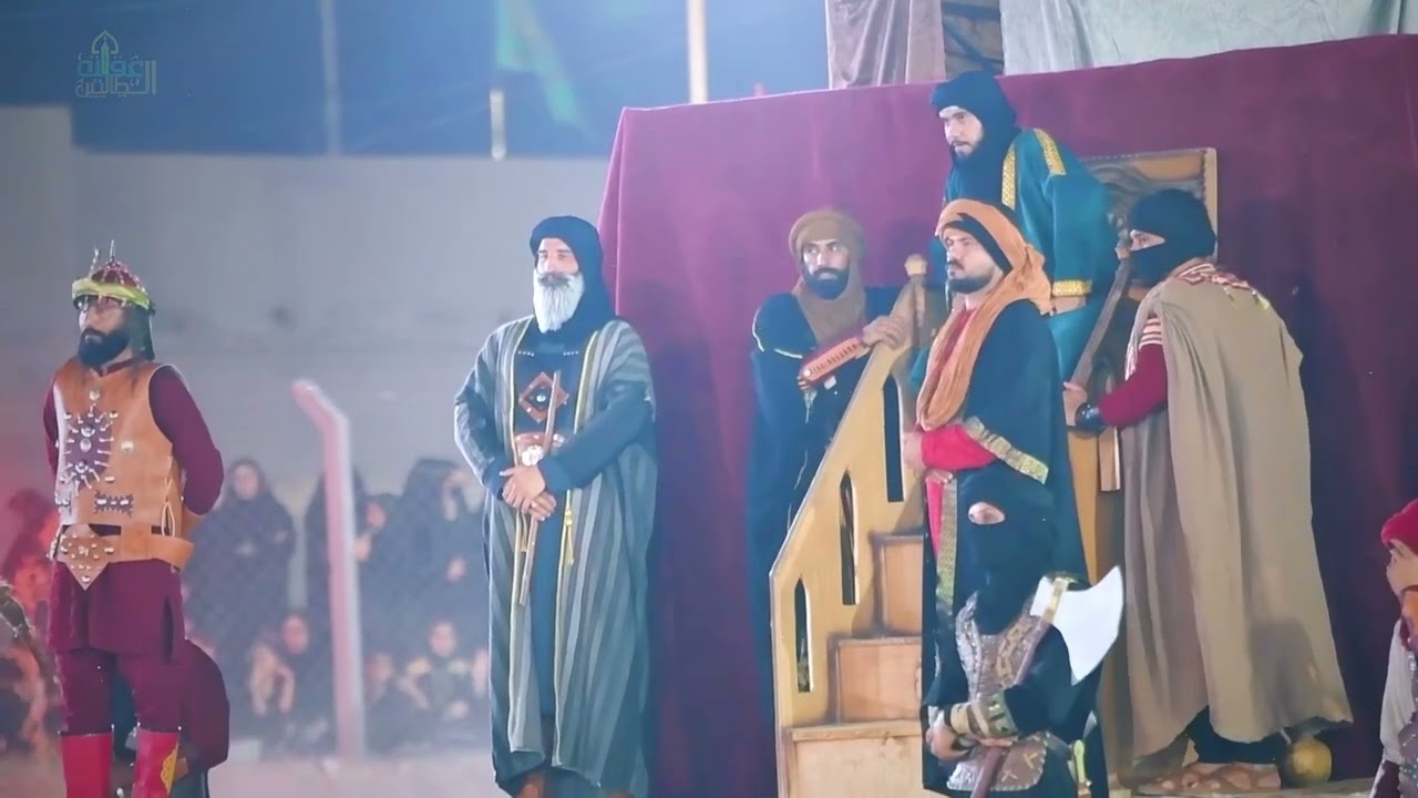 تشابيه إستشهاد مسلم آبن عقيل (عليه السلام) موكب عقيلة الطالبيين محافظة المثنى-قضاء الخضر