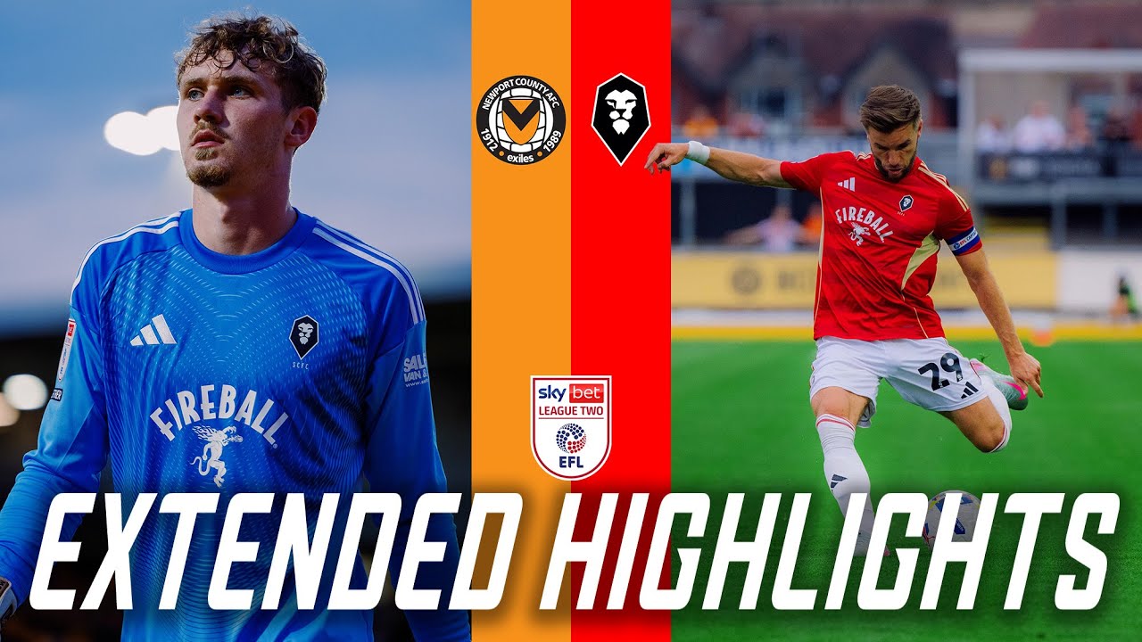 OLUWO STUNNER SECURES THREE POINTS 😮‍💨 | Newport County 0-1 Salford City | Extended Highlights