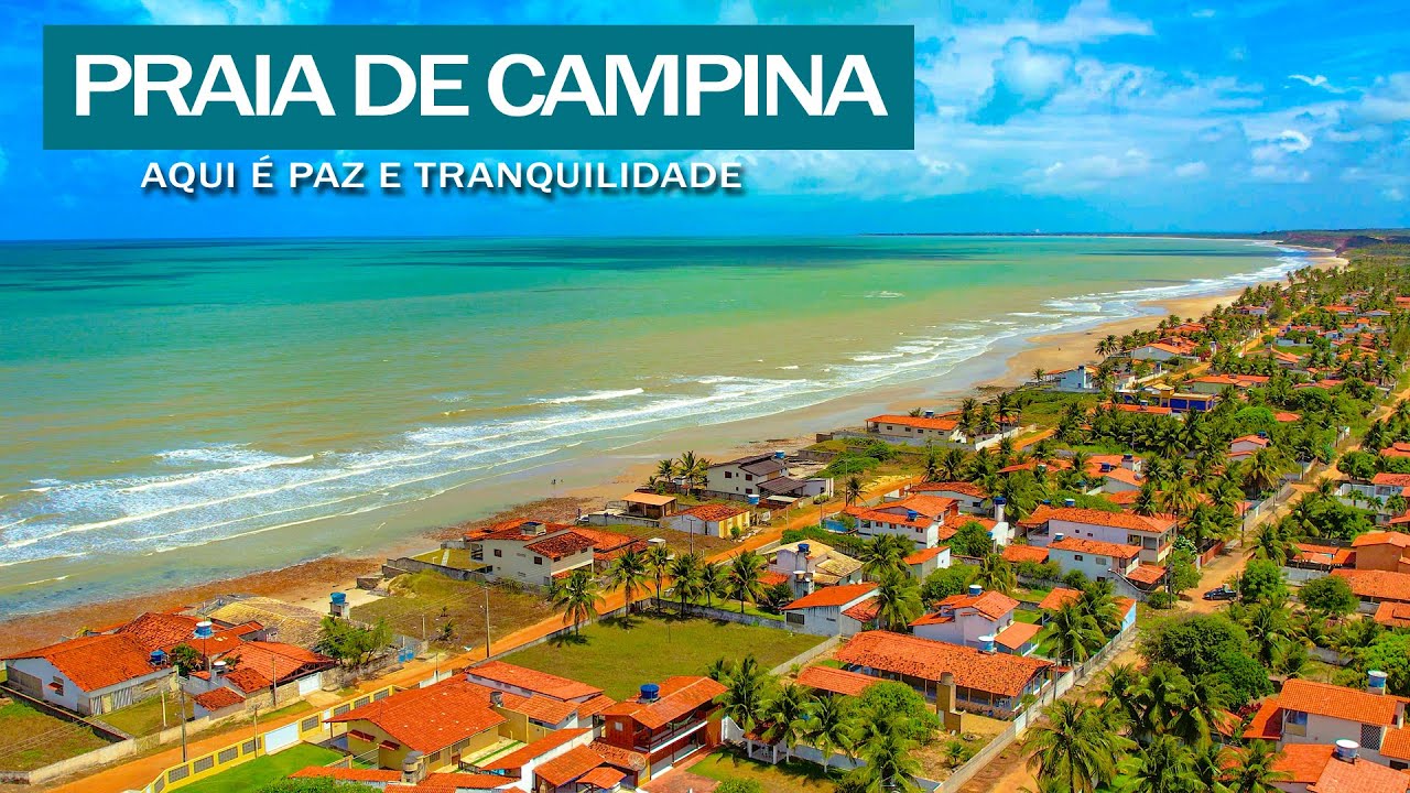 A PRAIA DE CAMPINA É O SEU LUGAR DE PAZ E TRANQUILIDADE PRA VERANEAR - RIO TINTO - PB