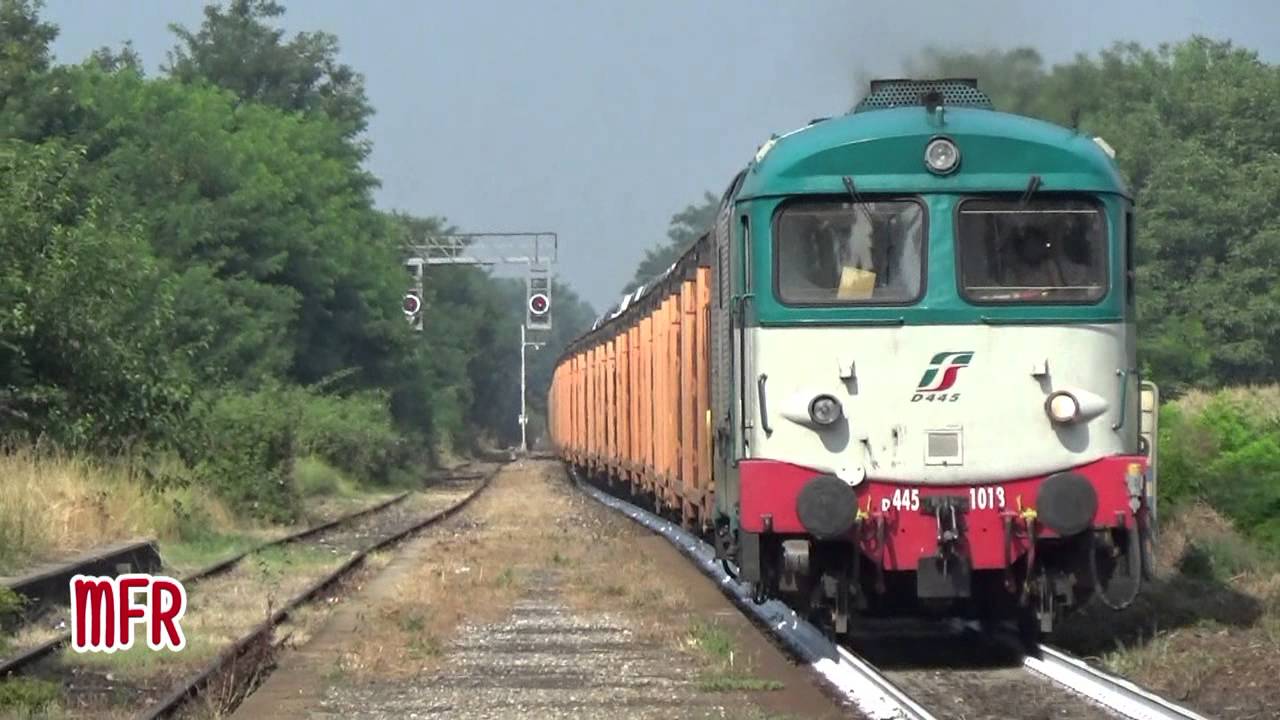 D445.1018 per la TRADOTTA da ALESSANDRIA SMISTAMENTO a CHIGNOLO PO sulla Cremona - Codogno - Pavia.