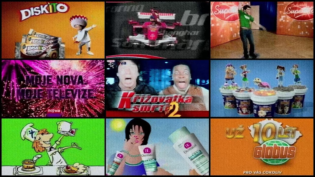TV Nova - Reklamy a Upoutávky (9. 9. 2006)
