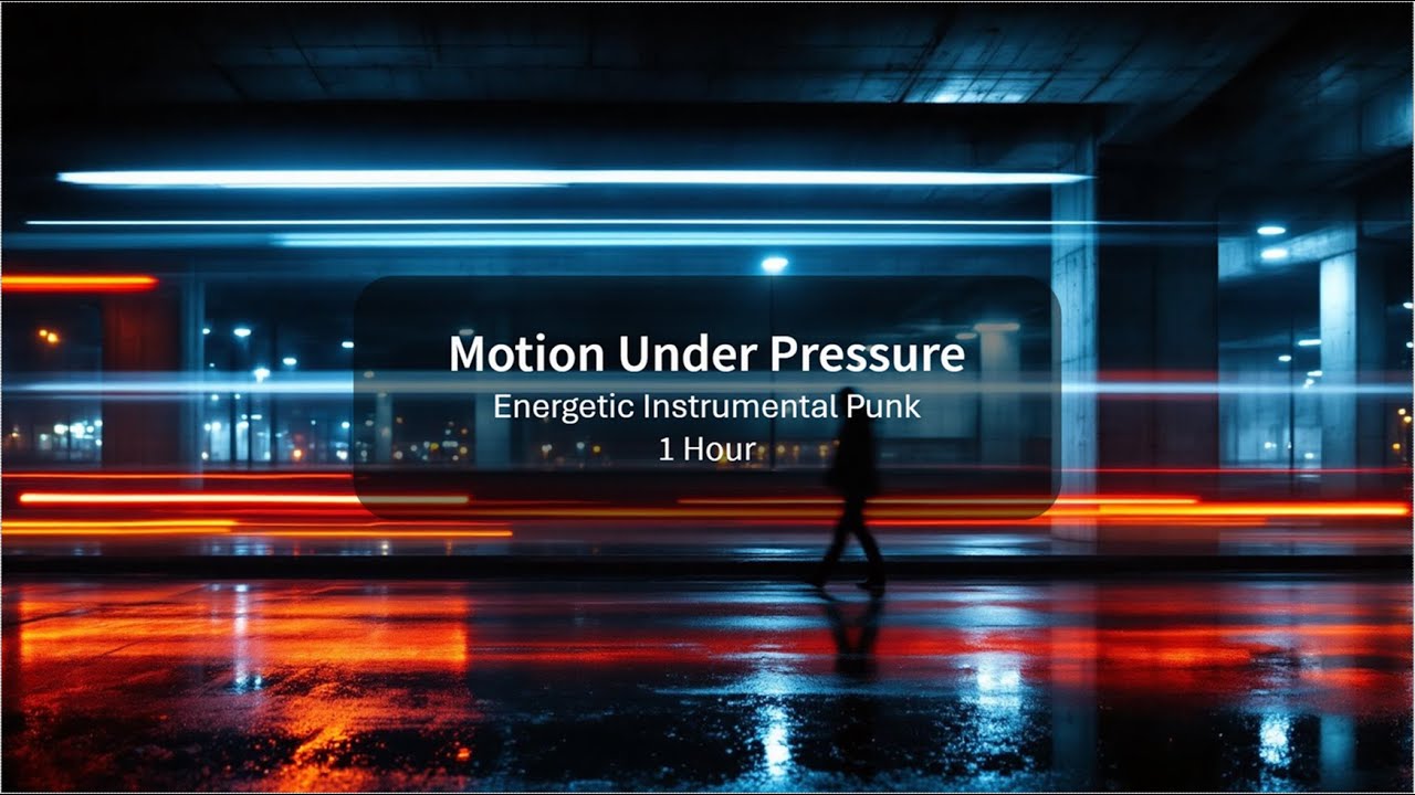 Motion Under Pressure — Energetic Instrumental Punk for Focus & Momentum 1 Hour