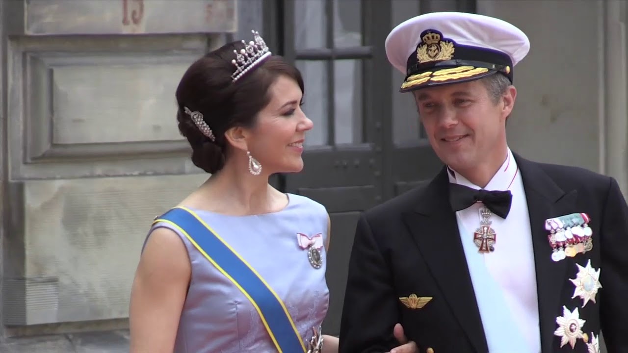 Dansk kongehus til Carl Philip og Sofias bryllup