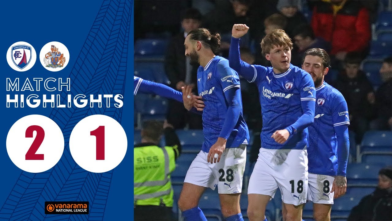 HIGHLIGHTS | Spireites 2-1 Altrincham
