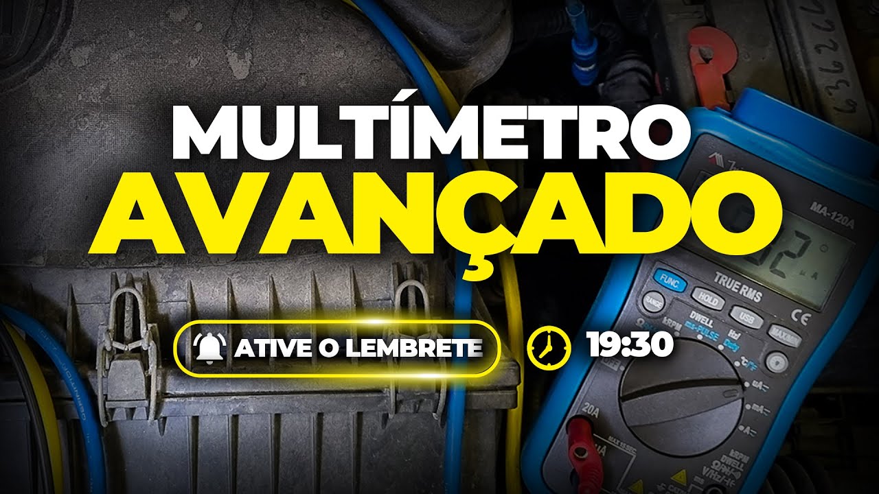 Como fazer Diagnostico Avan&ccedil;ado com Mult&iacute;metro Automotivo