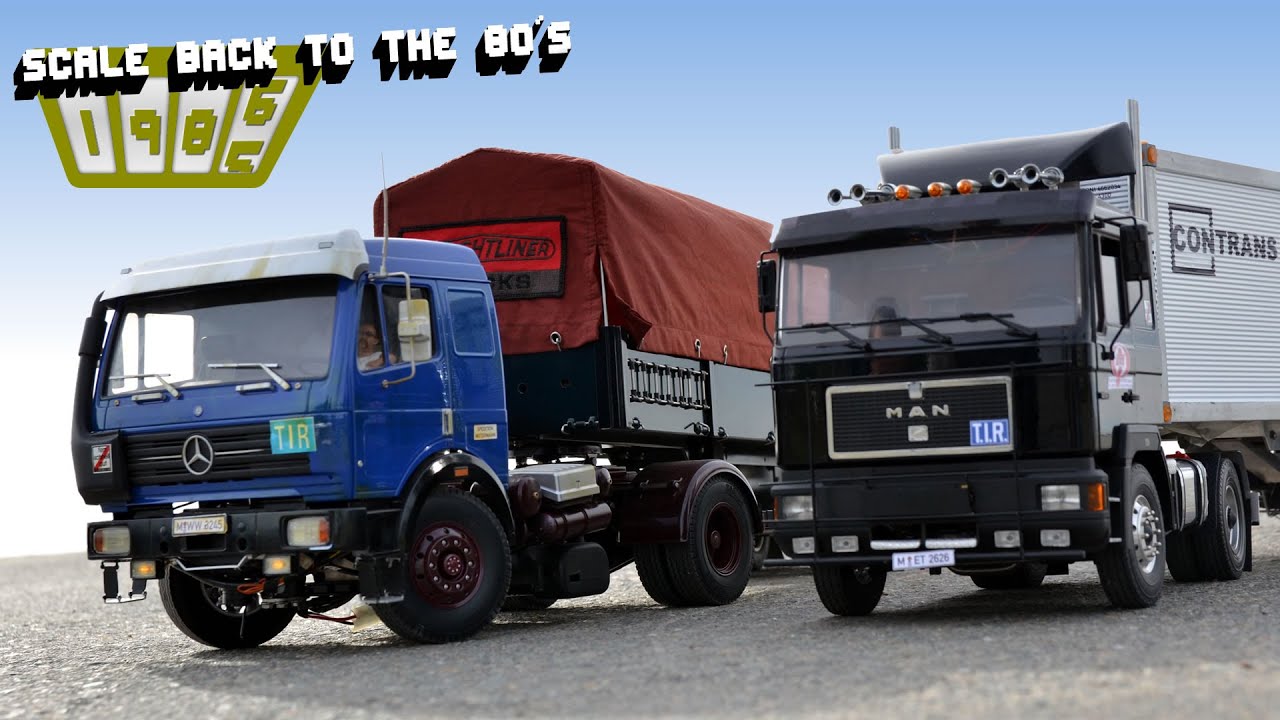 RC-Trucks Wedico und Tamiya 1/14 meine ersten Modelle #rctruck