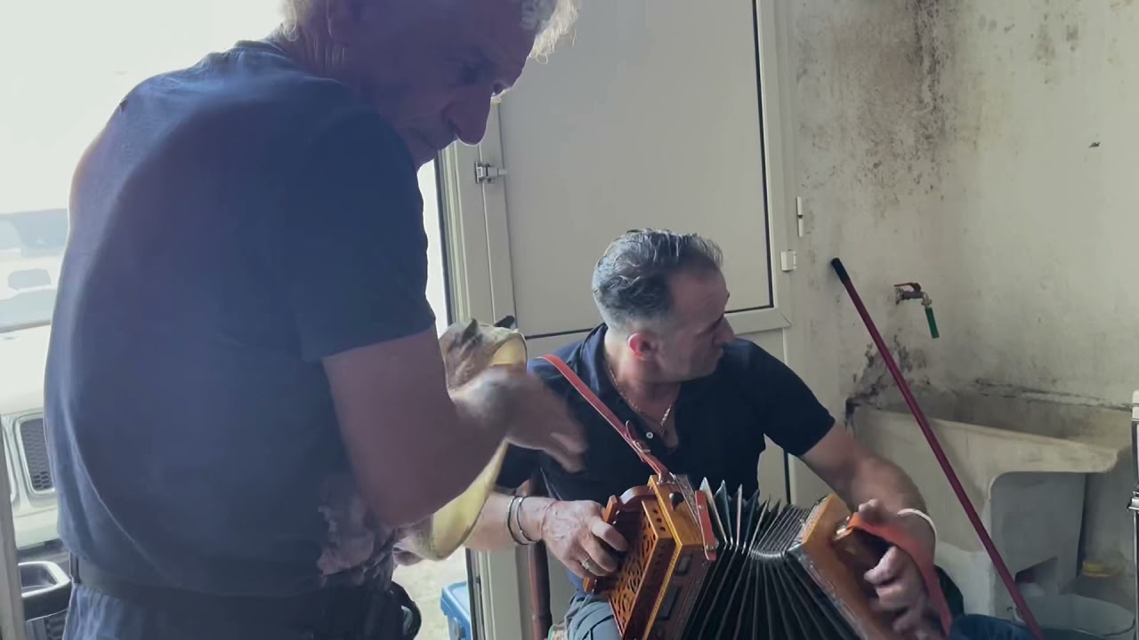 Tarantella calabrese Carmelo Pansera e Peppe Nocera