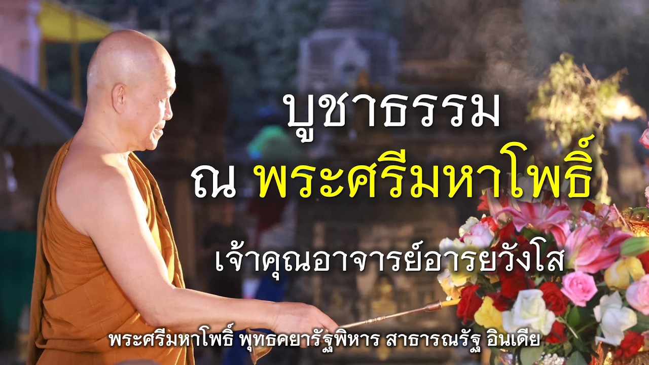 01.03.69 | โพธิบูชา ณ พระศรีมหาโพธิ์ | เจ้าคุณอาจารย์อารยวังโส | พุทธคยารัฐพิหาร สาธารณรัฐ อินเดีย