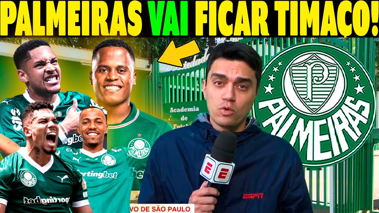 AGORAA!! VLADIMIR TROUXE INFORMAÇÃO DO PALMEIRAS! VERDÃO VAI FICAR UMA MÁQUINA! NOTICIAS PALMEIRAS