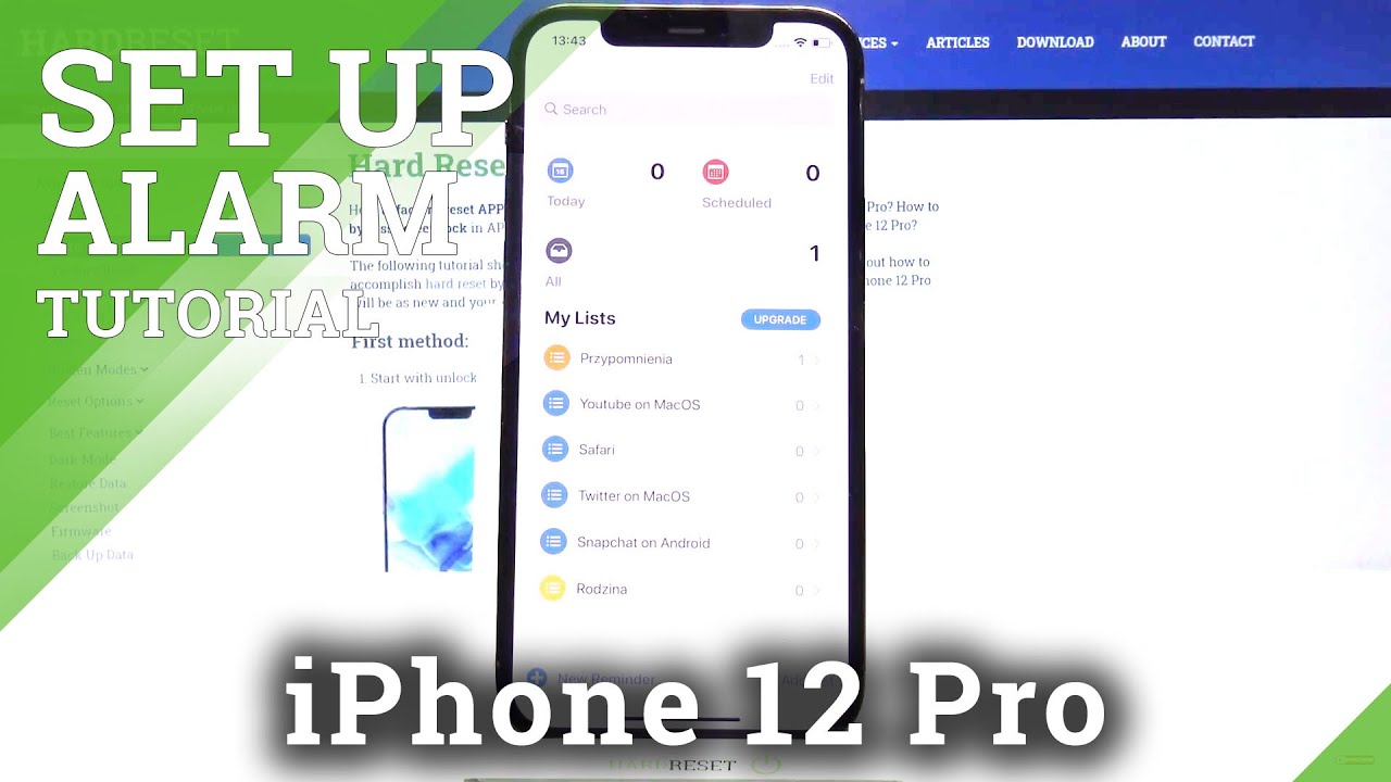 How to Add Reminder on iPhone 12 Pro &ndash; Set Hourly Reminder