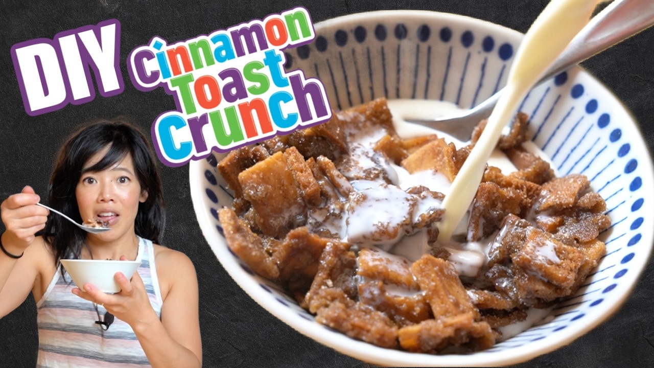 Make 5-Ingredient Cinnamon Toast Crunch Cereal