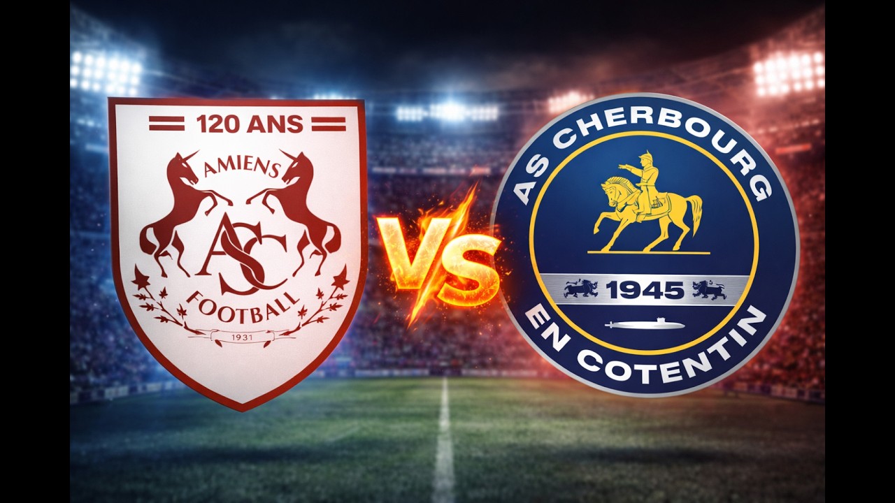 Amiens SC vs AS Cherbourg U16 Match Amical au Centre de Formation d'Amiens SC