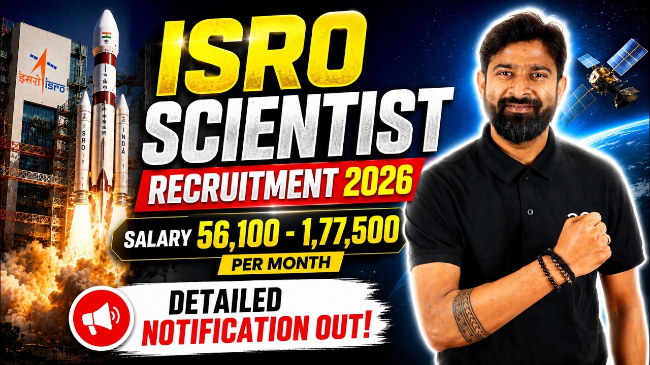 ISRO 2026 Notification Out Through GATE | Eligibility, Age Limit & Selection Process