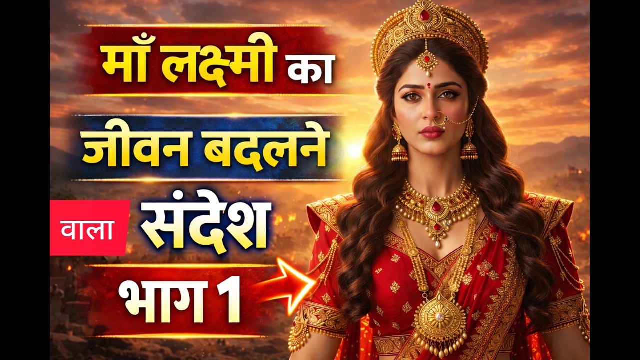 माँ लक्ष्मी का जीवन बदलने वाला संदेश..🌺maa Laxmi ka sandesh 🌺
