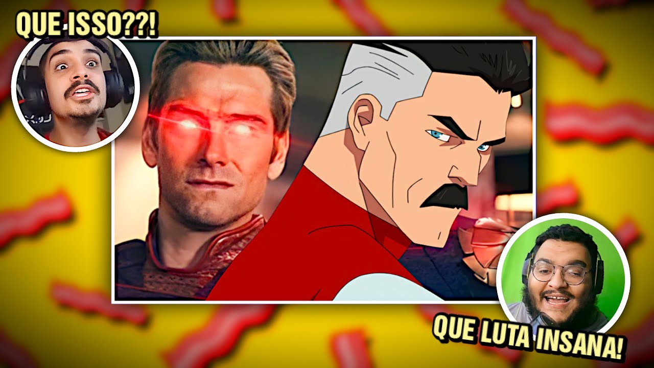 (REACT) CAPITÃO PÁTRIA VS OMNI MAN (LUTA INSANA)