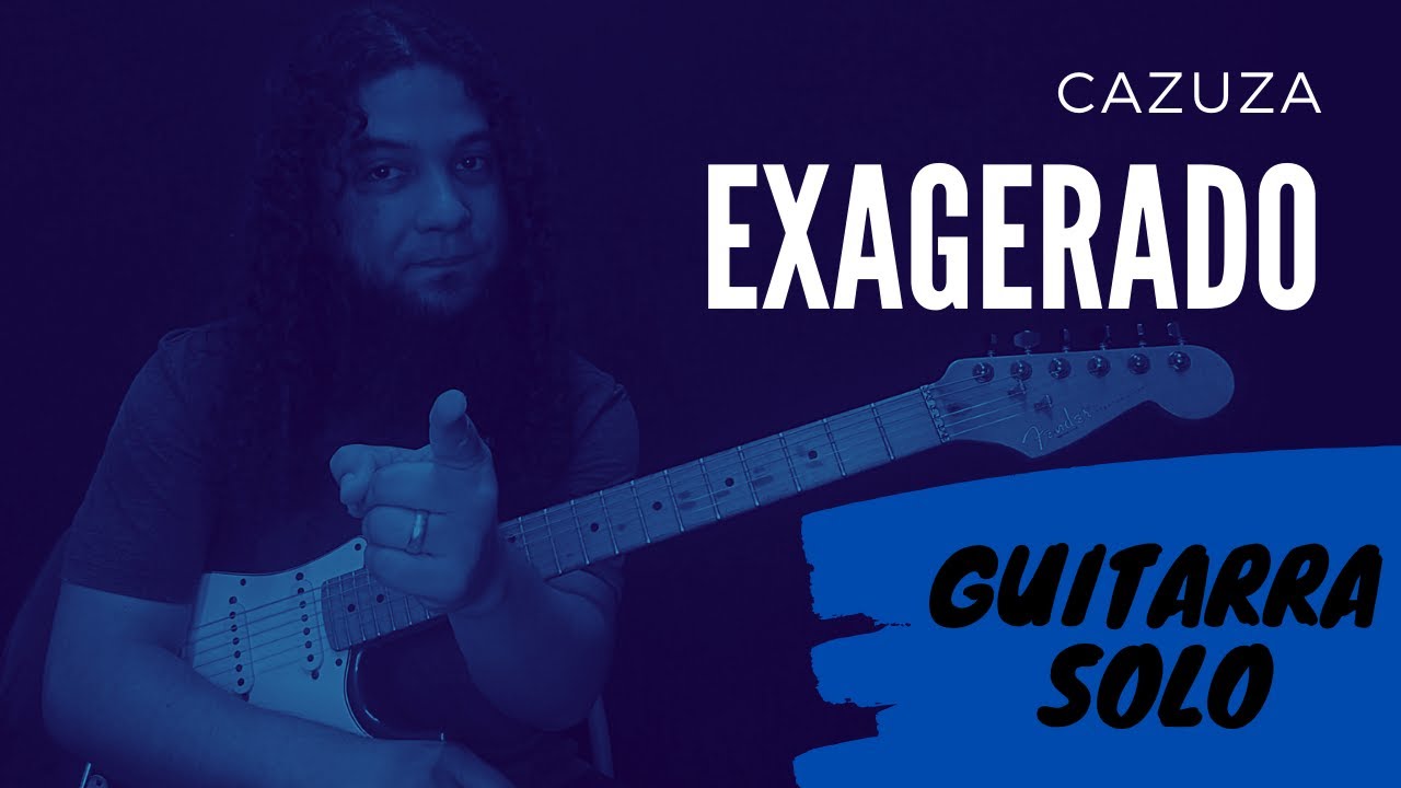 GUITARRA SOLO #9 - EXAGERADO (CAZUZA) #auladeguitarra #cursodeguitarra