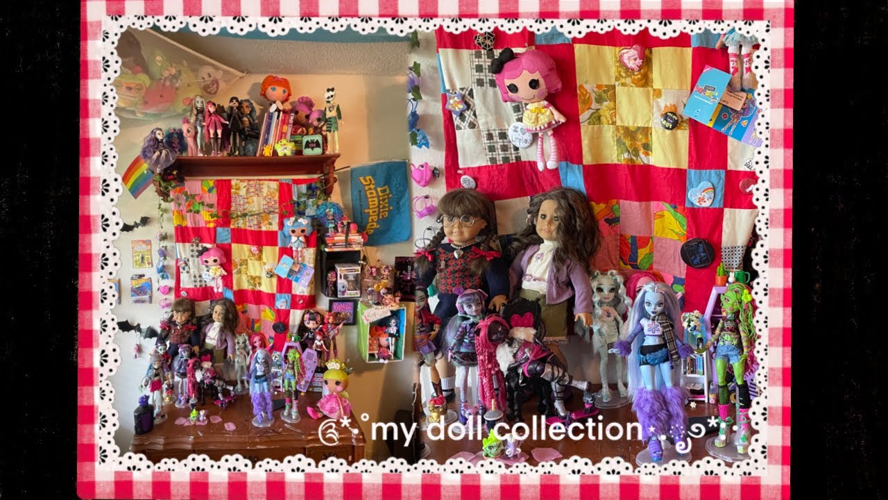 a tour of my doll collection