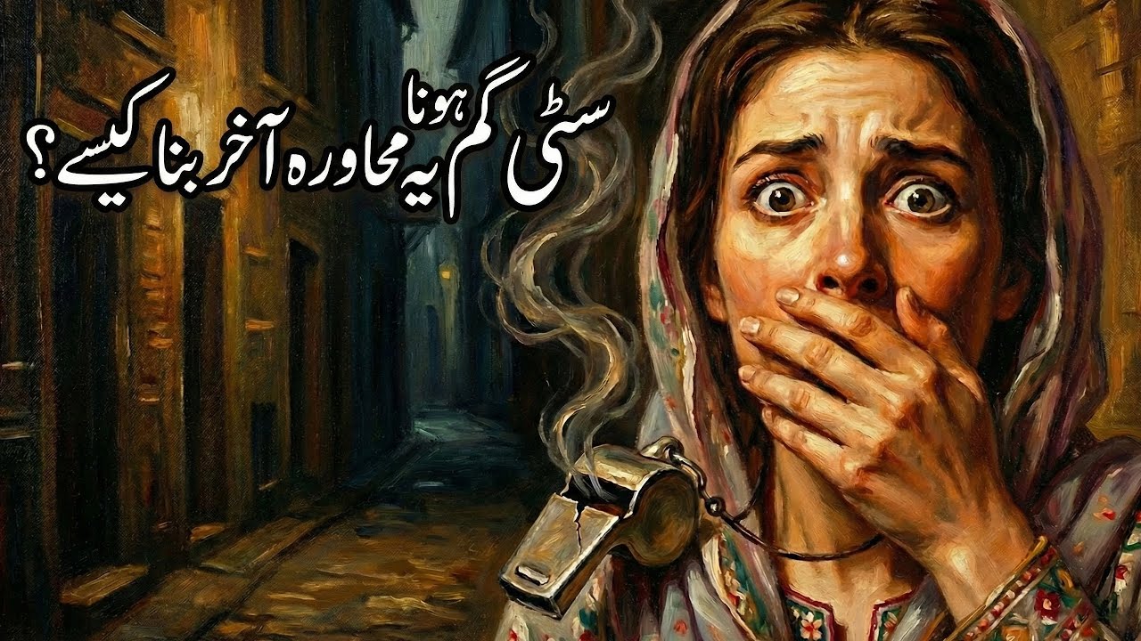 Urdu Muhawara: 'Sitti Gum Hona' ki haqeeqat aur pas-e-manzar | Novelist Dua