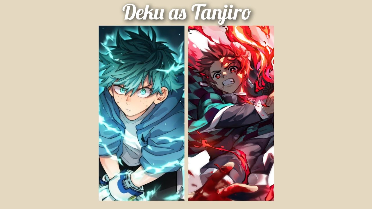 Deku as Tanjiro Kamado