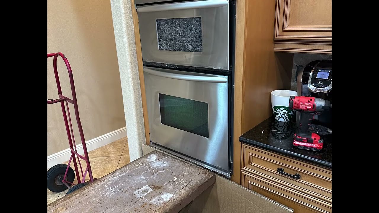A Before And After Installation project LG Microwave Oven | Removal Process 