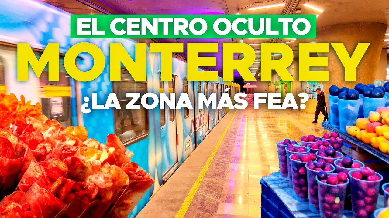 El MONTERREY que NO quieren QUE VEAS. Mercado MESÓN ESTRELLA CENTRO de MONTERREY. Comida Callejera.