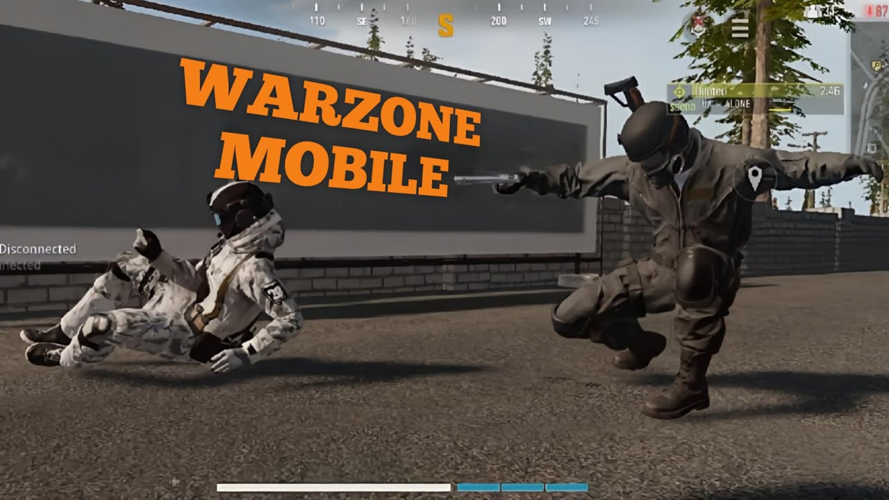 Warzone mobile gameplay (Nail gun+ CR 56 AMAX)