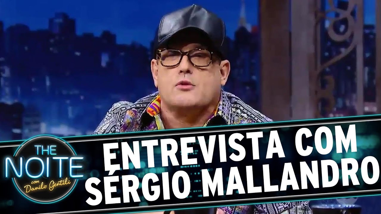 The Noite (01/09/16) - Entrevista com Sérgio Mallandro (ou Cavalcanti)