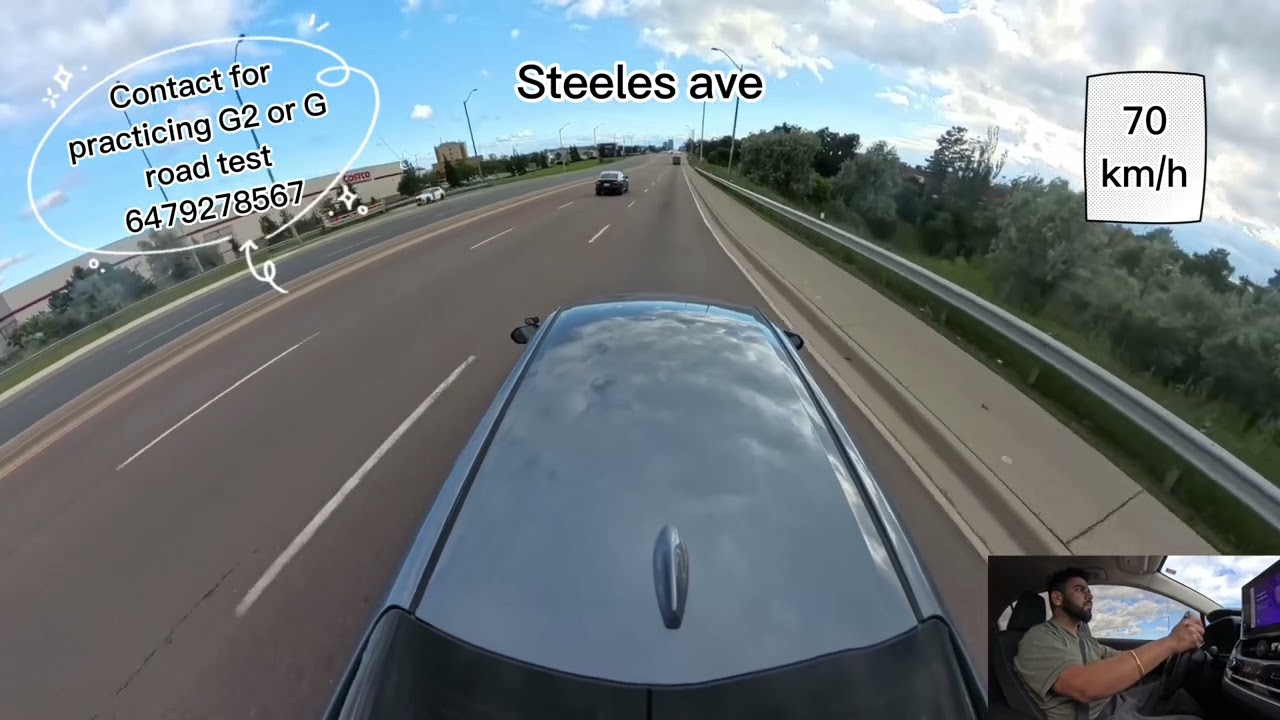 G road test route-1, Brampton, 02