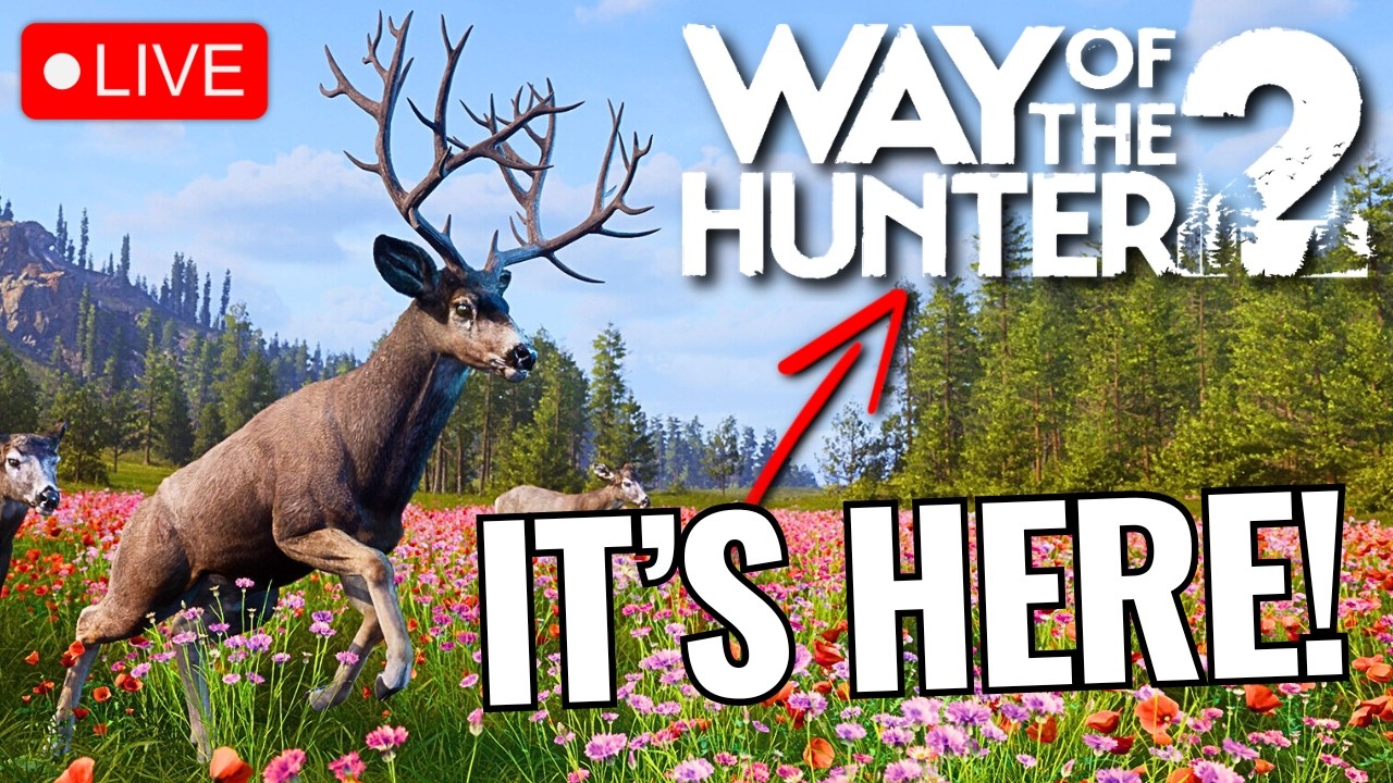 🔴Playing WAY OF THE HUNTER 2 for the FIRST TIME! The Demo is HERE!