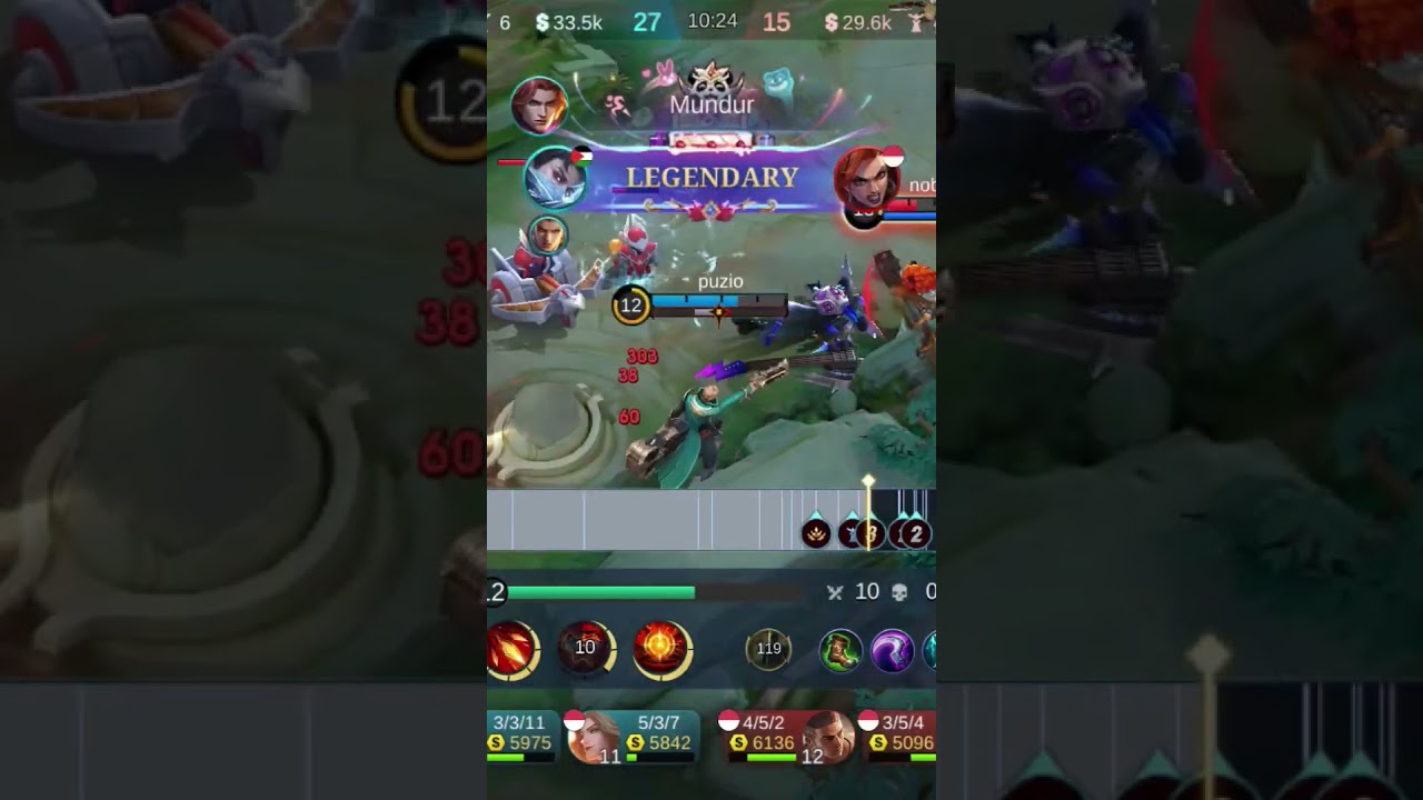 Mau liat savage nya?next video😎Granggertriplekill#mlbb #rankpush #pushrankml