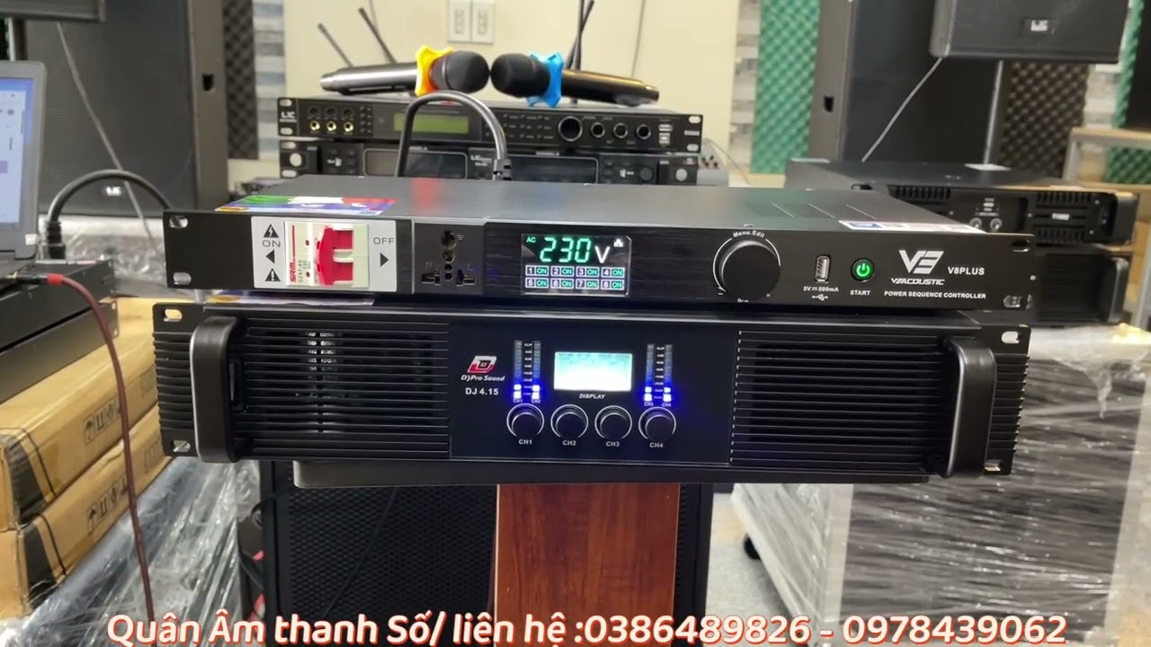 Tết đến nơi rồi / Gửi Nhanh Cục Đẩy DJ415 và Quản Lý nguồn V8Plus Về Bắc Giang. Lh:0386489826
