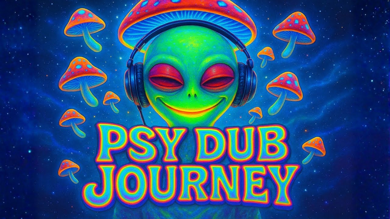 Pyramids Fractal Pulse 🎧 | Cosmic Dub Reggae Journey 1 hOUR