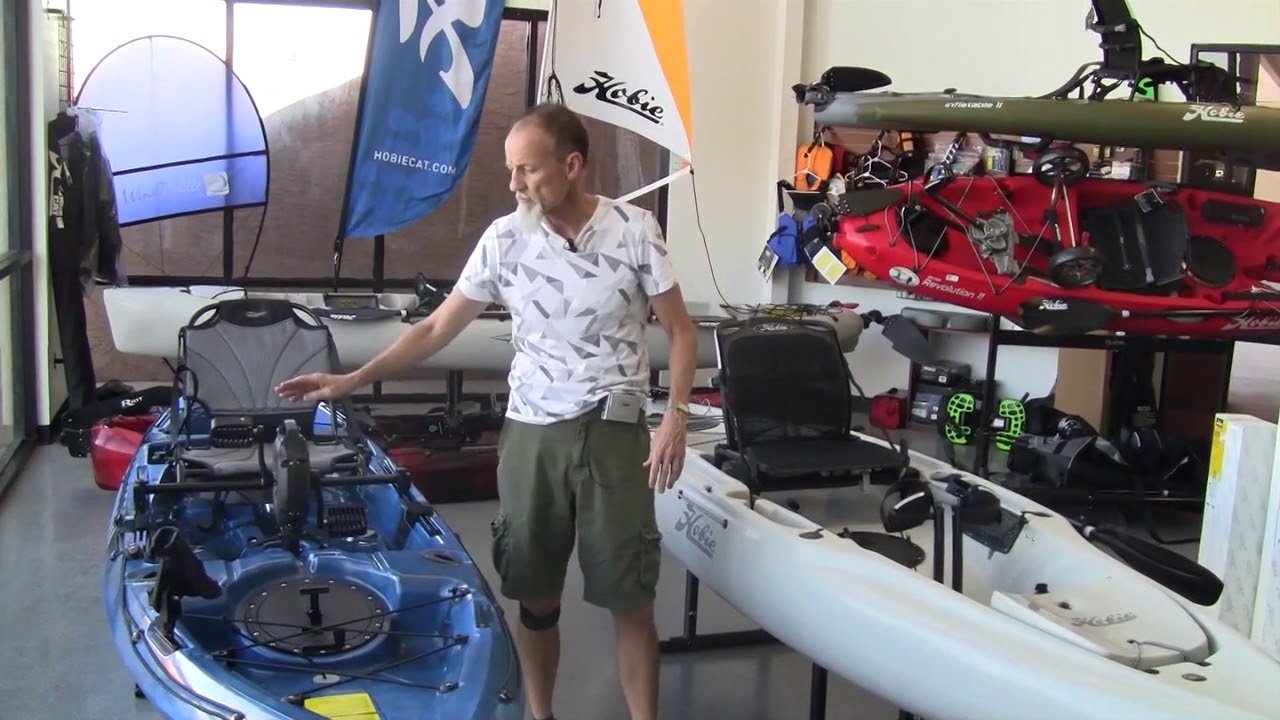 We compare the Riot Mako 12 to the Hobie Outback
