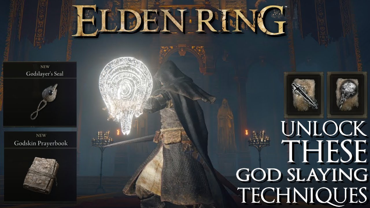 Руководство по Elden Ring: Молитвенная книга Godskin, Печать Богоубийцы | Чёрное Пламя, Расположе...