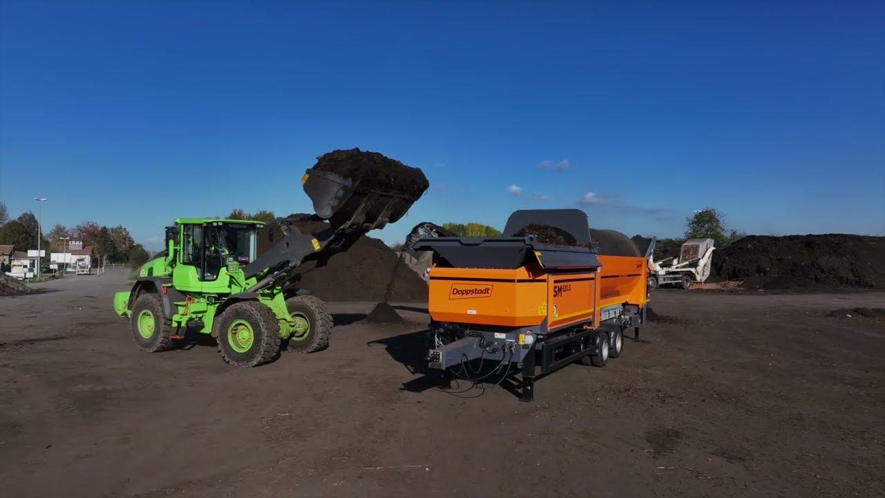 New SM 620.3 in Action: Processing Road Sweepings Like a Pro!