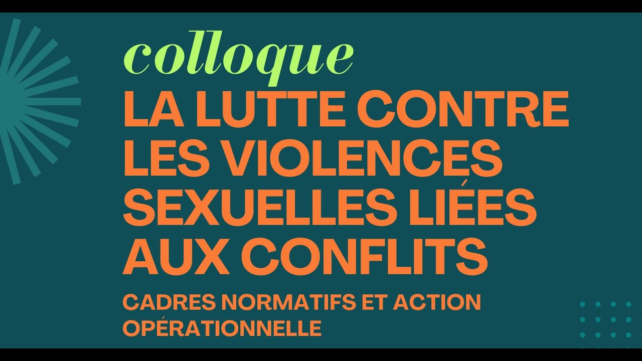 NICE SYMPOSIUM ON CRSV 2024 - Panel 4: Prevention strategies, Holistic Support & Community Responses