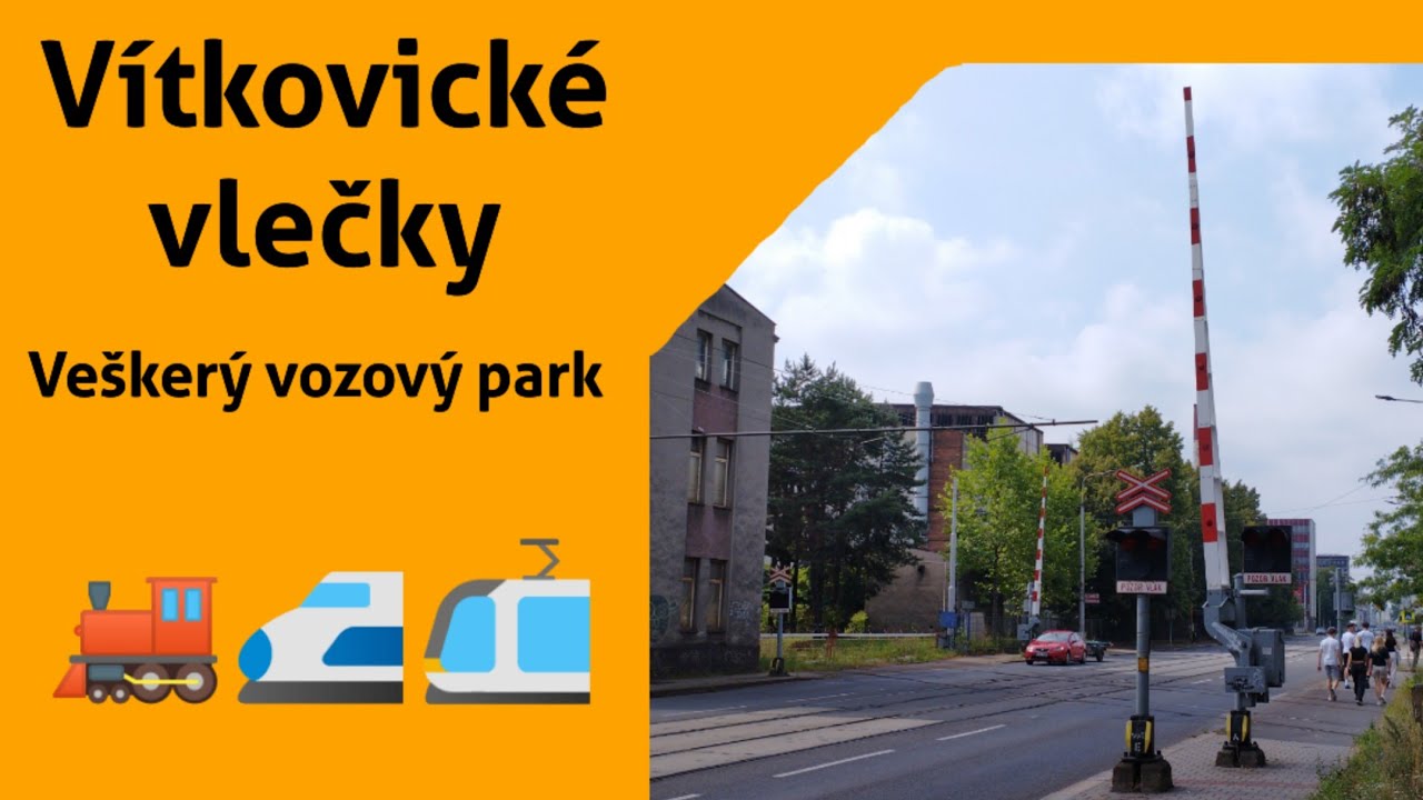 Železniční přejezd - Ulice Ruská, Ostrava Vítkovice