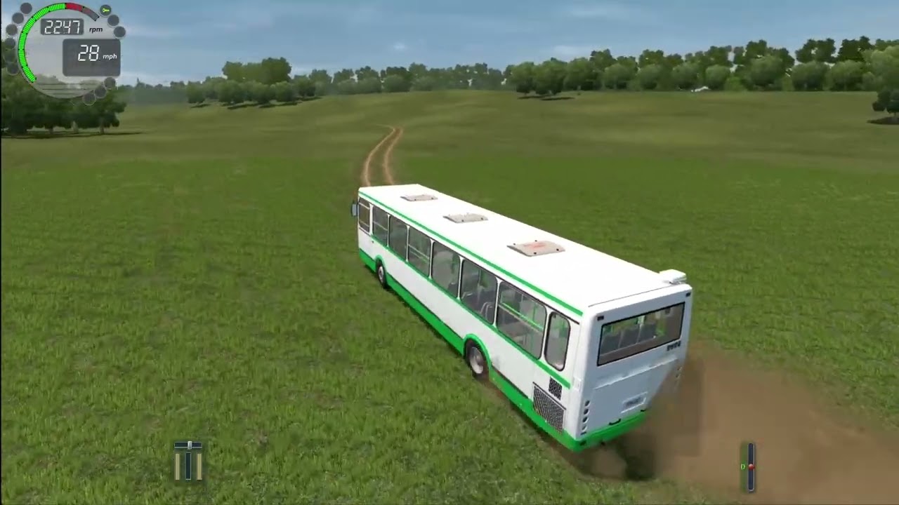City Car Driving | Liaz Bus | Offroad Driving