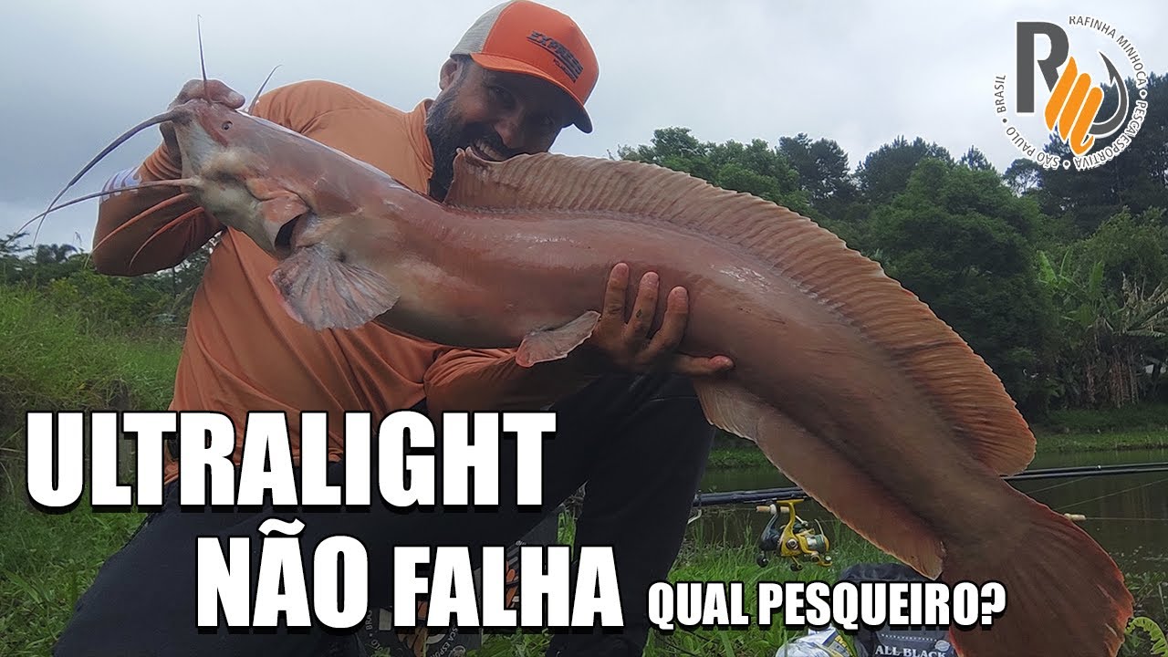 Ultralight Não Falha - Qual Pesqueiro? - Pescando com Minhoca!!!