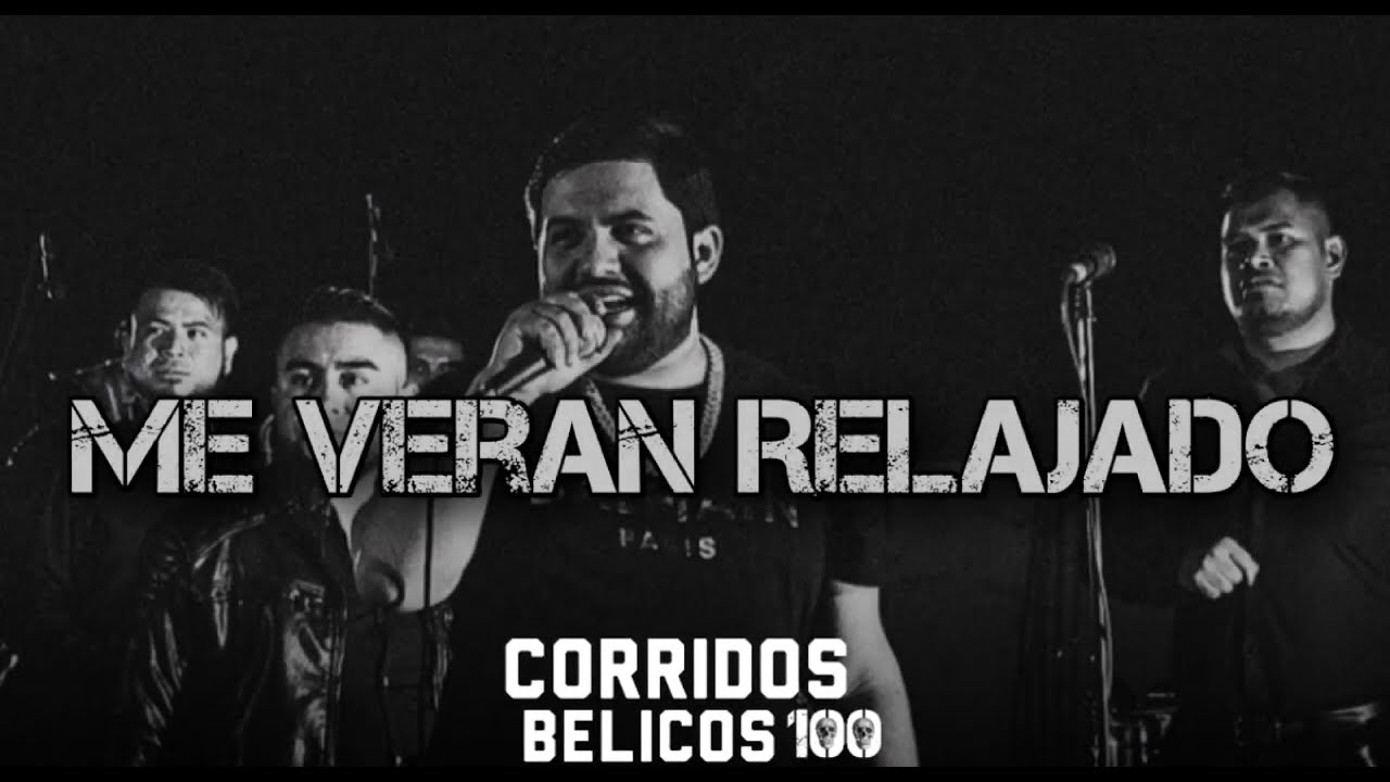 Luis R Conriquez ❌ Me Veran Relajado (Corridos 2022) Letra
