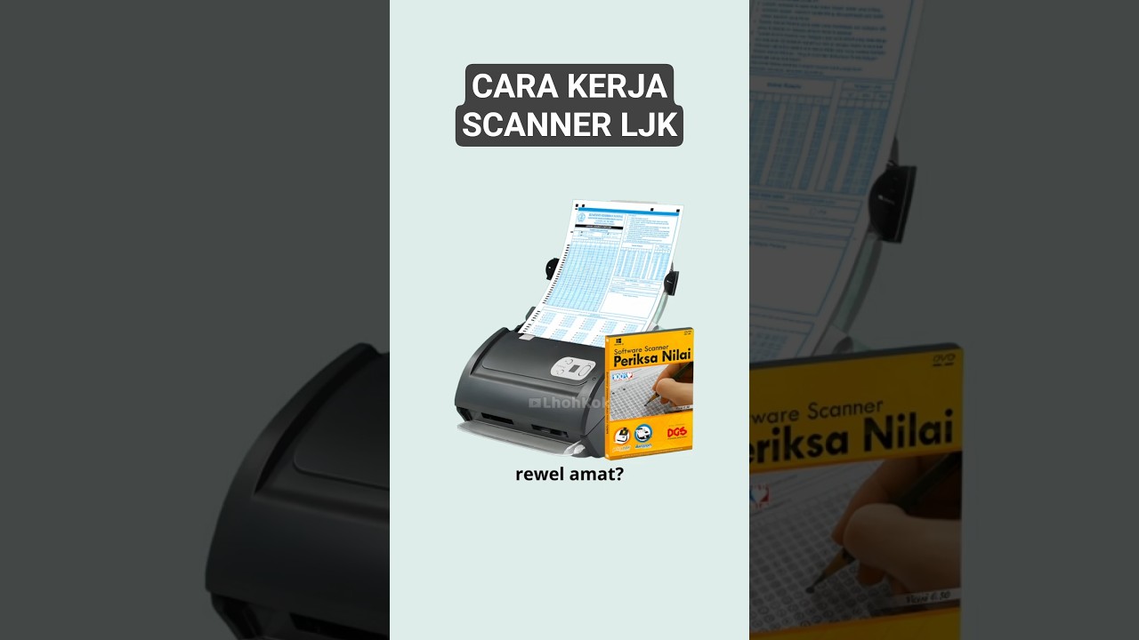 Cara Kerja Mesin Scanner Ujian Nasional - Lhoh Kok?
