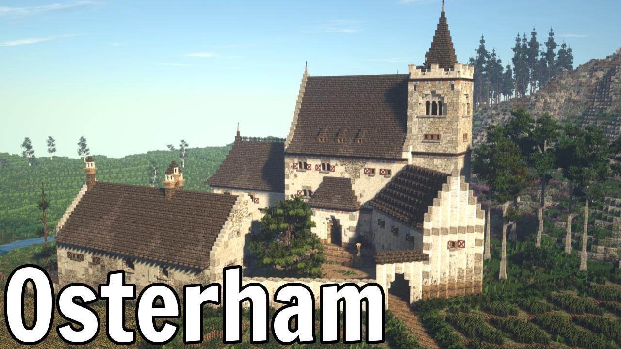 Small Minecraft Manor Outside the City | Osterham 29