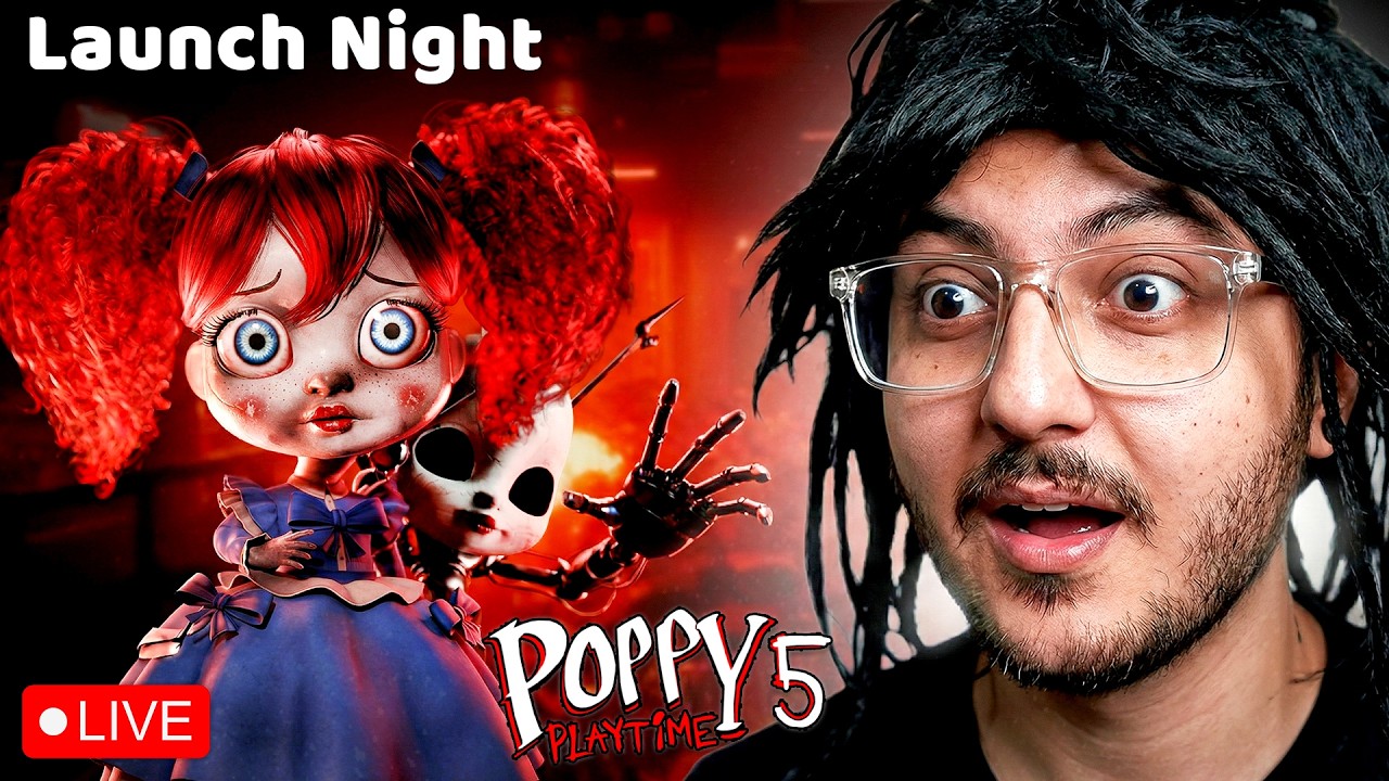 LIVE🔴 AAJ Poppy Playtime Chapter 5 Launch Hai? Kaisa Hoga (Lets Talk)😱