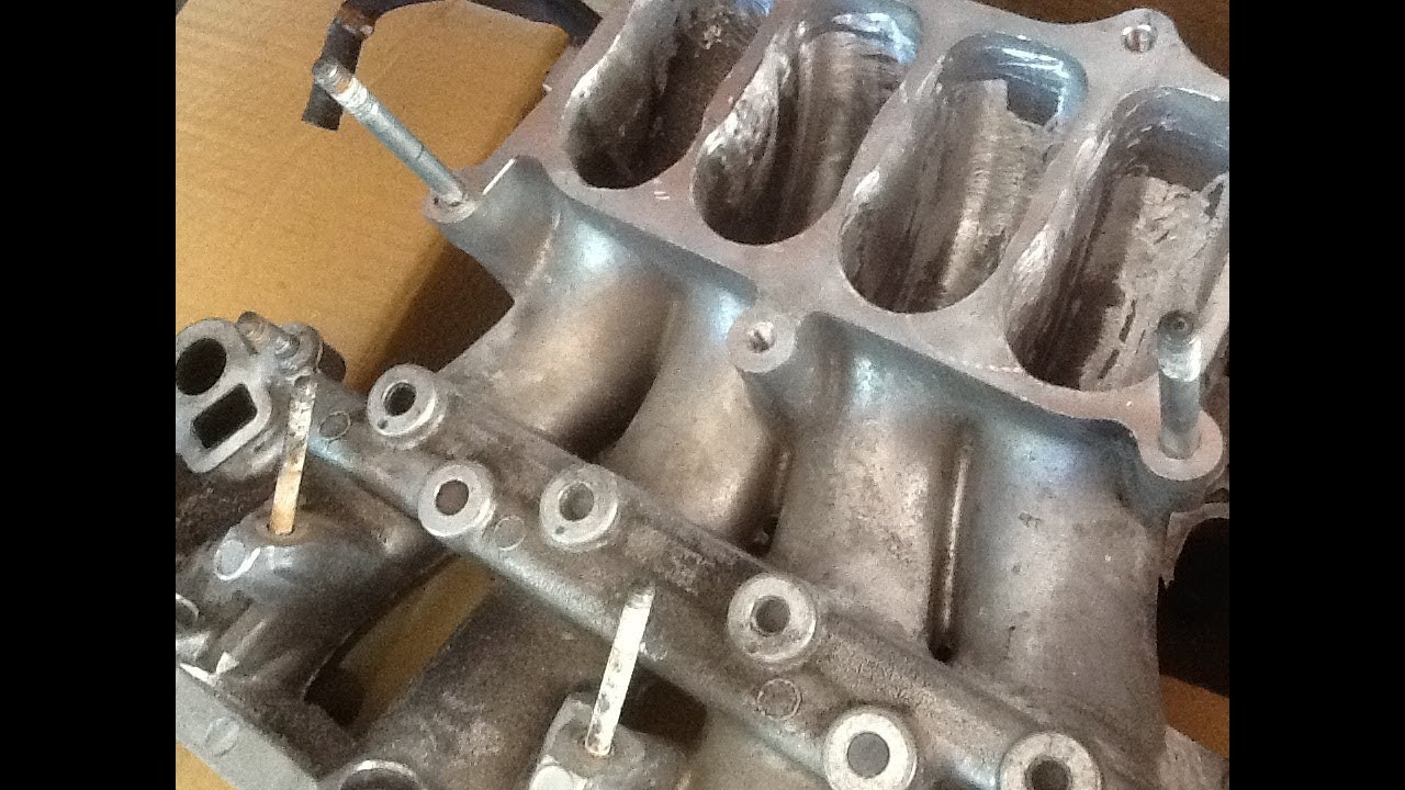 H22 intake manifold port and polish mod