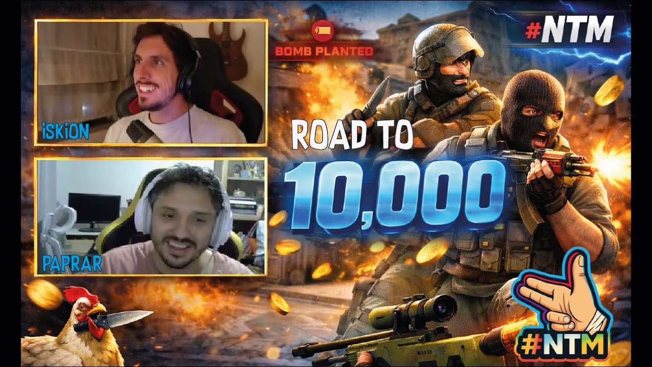 ¿Llegaremos a los 10k? 💀 Treintones jugando CS2 | Road to 10.000 (NiTanMancos)