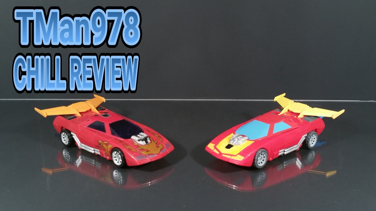 Transformers Classics & RTS Rodimus (Hotrod) CHILL Comparison Review