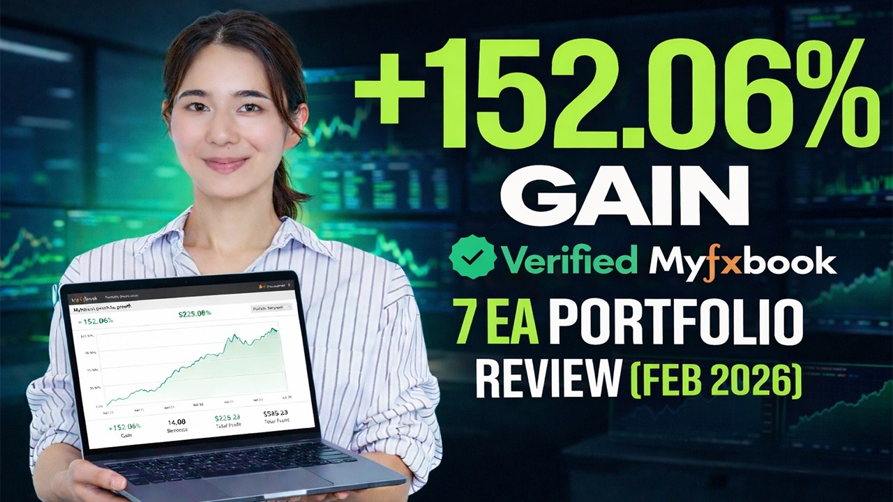 +152.06% Gain in 1 Month! 7 Forex EA Portfolio Review (February 2026) - Verified Myfxbook