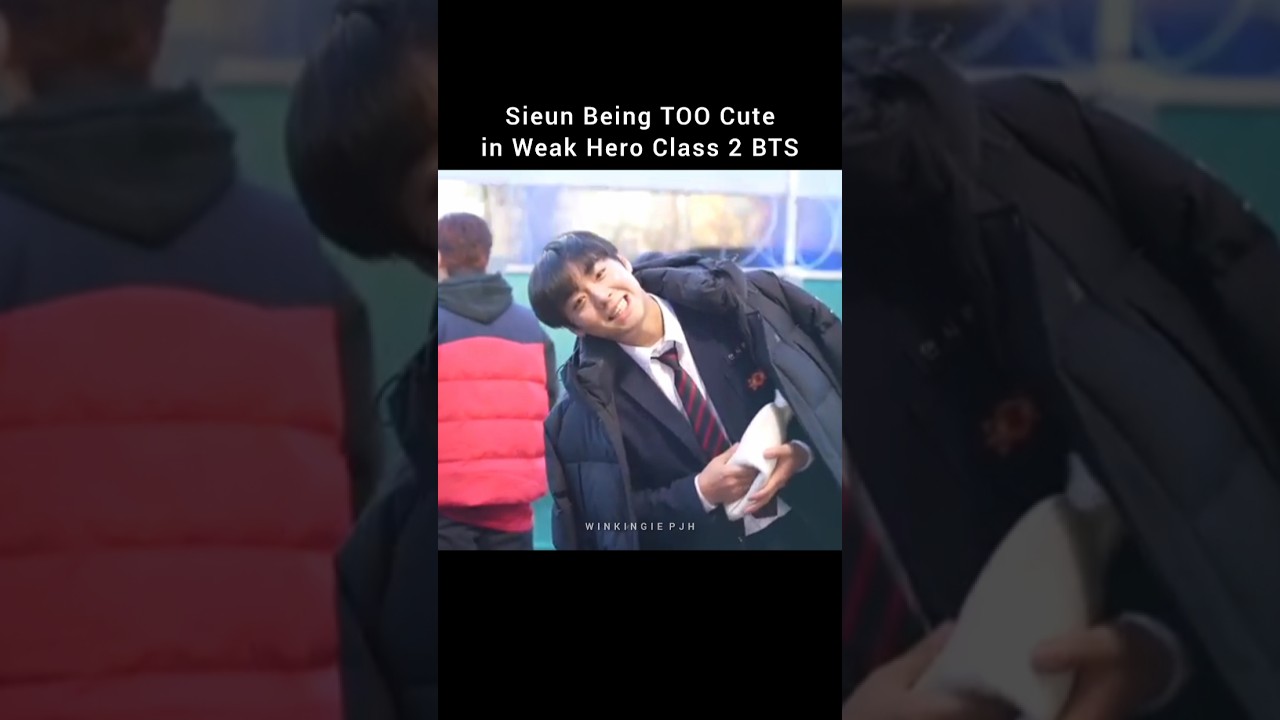The Cutest BTS Moments of Yeon Sieun #weakheroclass2 #netflix