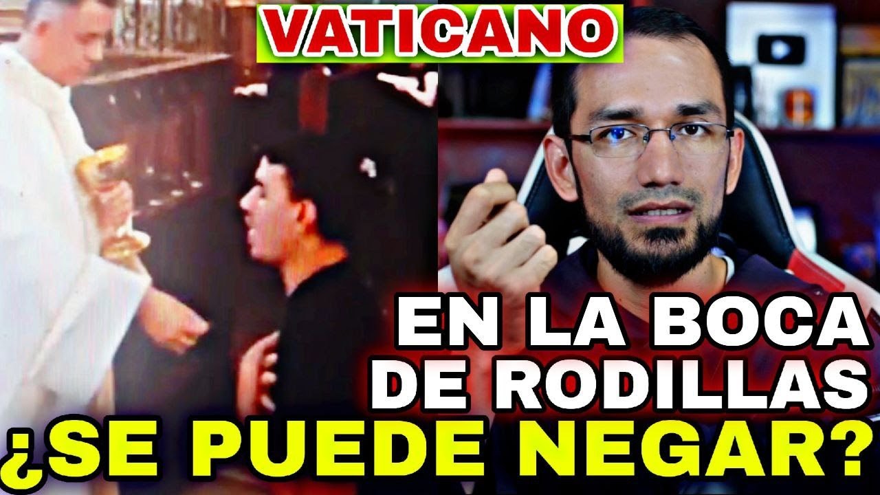 NEGAR COMUNIÓN en la BOCA o de Rodillas🔺 ¿Lo permite la Iglesia? 👉Sacerdote aclara