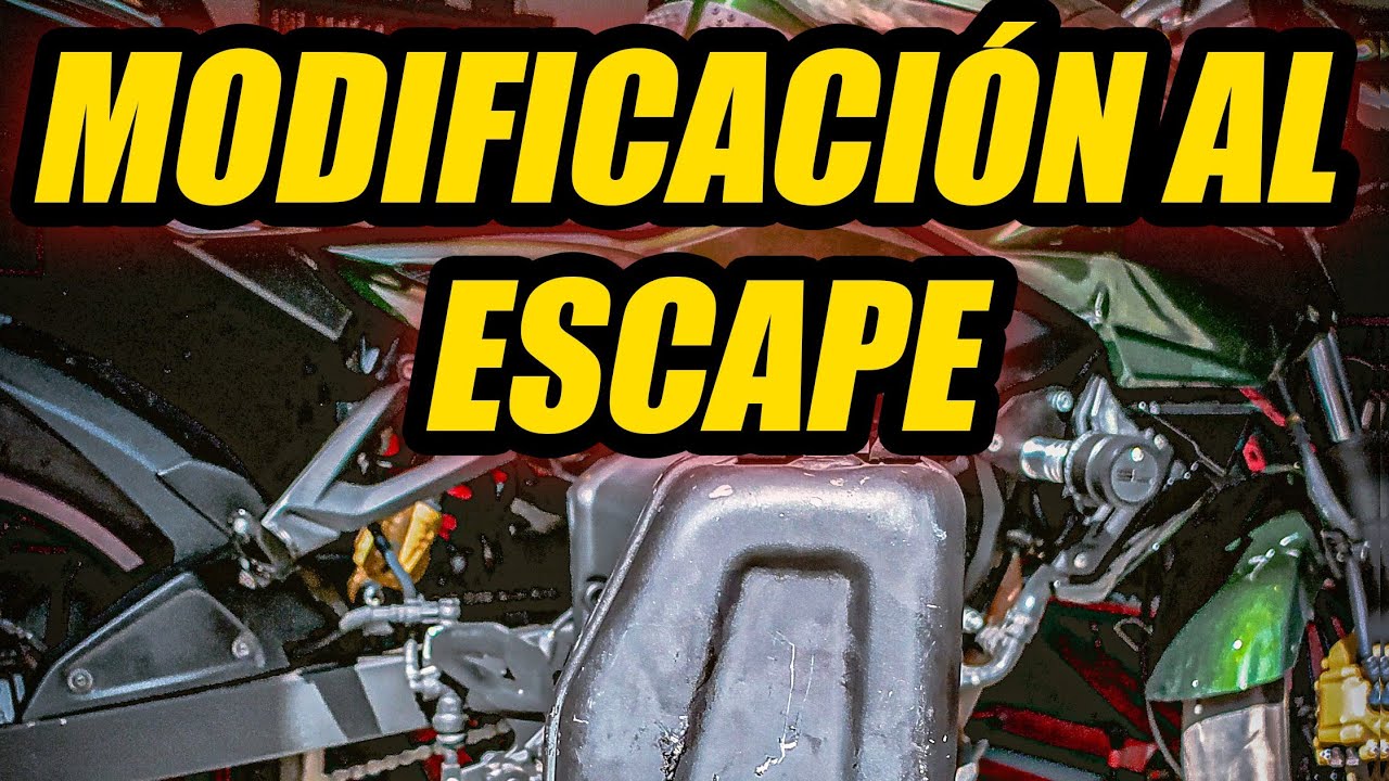 🔰 Modificaci&oacute;n al [Escape, Exosto, Mofle] de la Pulsar NS200 🔥 Full SYSTEM